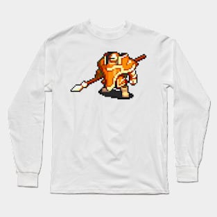 Knight Fighting Sprite Long Sleeve T-Shirt